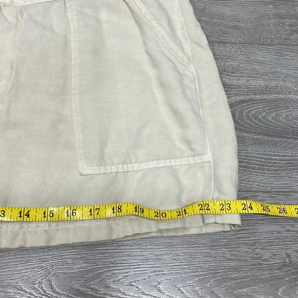 Aerie Twill V Skirt Linen Blend XL - Picture 6 of 13